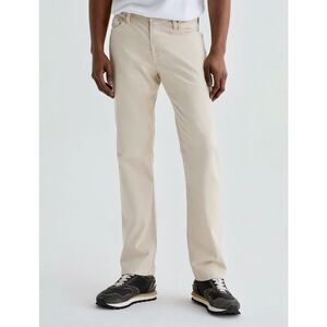 AG The Graduate Preppy Sueded‎ Tailored Leg Men's 40x32 Natural Ivory Pants